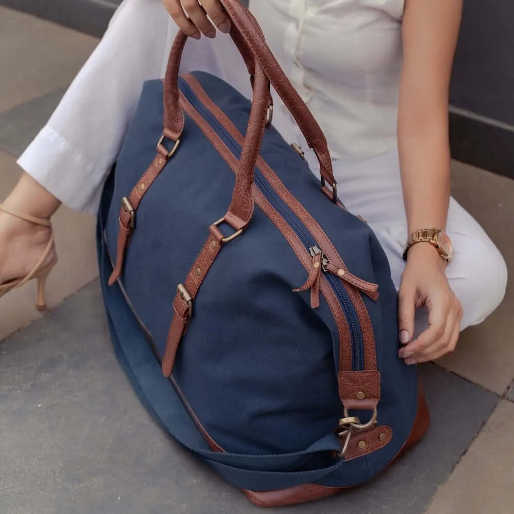 Jamie Duffle Bag For Men & Women 40L - Navy