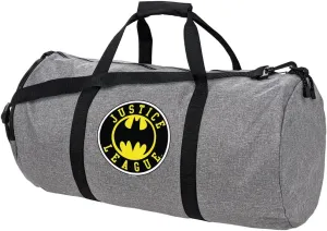 Justice League Batman Athletic Logo Lightweight Duffel Bag for Sports and Gym Packable for Travel