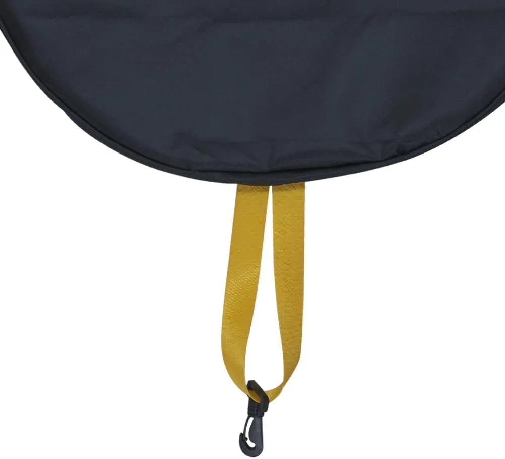 Kayak Cockpit Cover with Adjustable Fixing Strap,UV50  Blocking Seal Cockpit Protector with Elastic Hem Cord Universal for Indoors and Outdoors