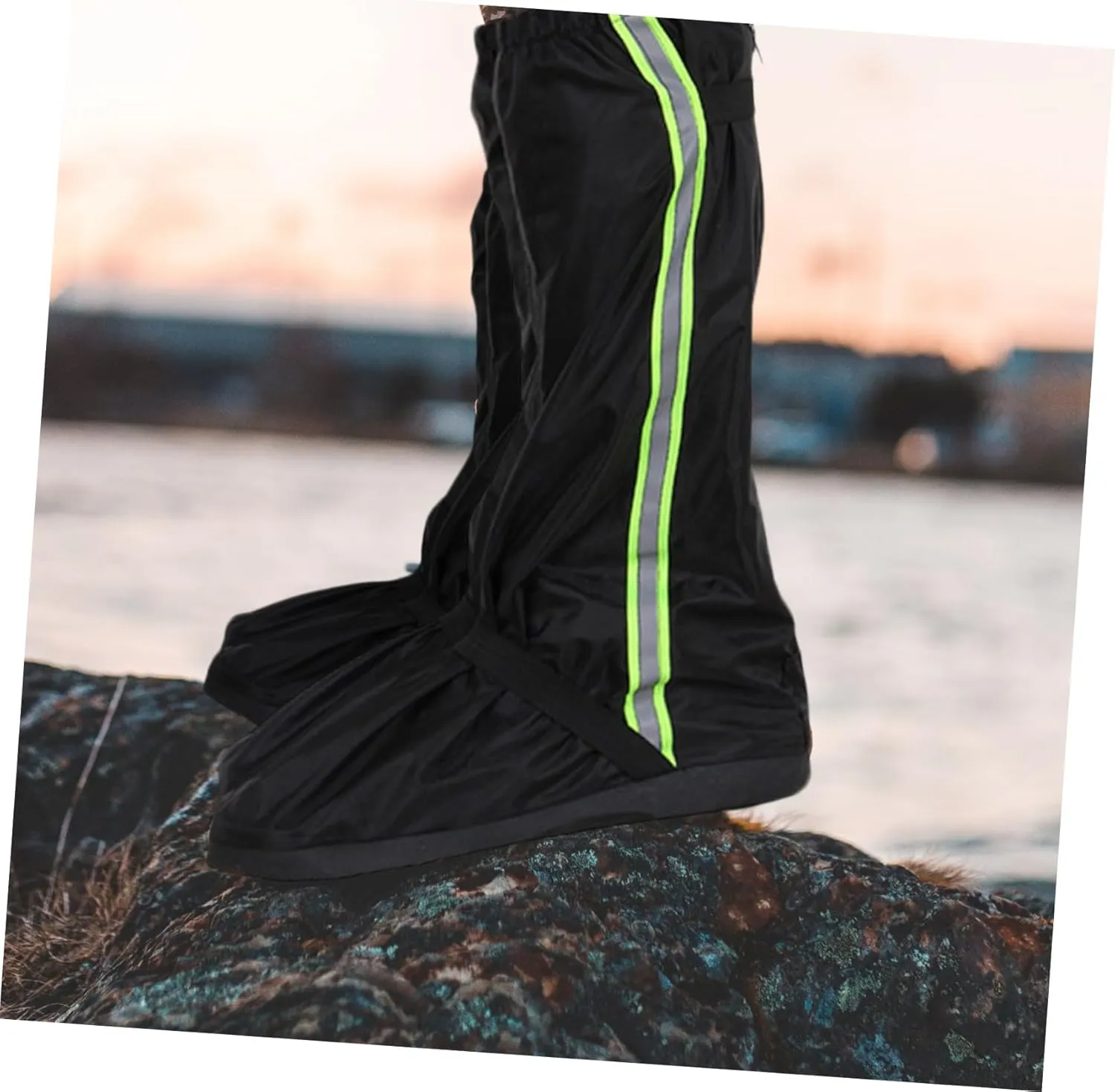 KESYOO Shoe Cover Leg Unisex Guards Lightweight Durable Protector Snowshoeing Outdoor Hiking Gaiters Prevent