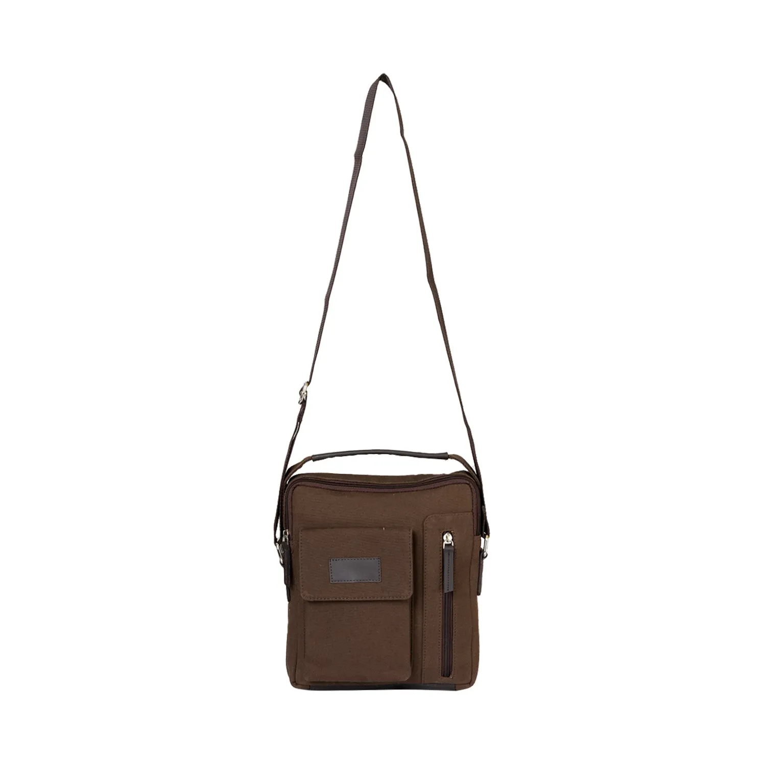Khadim Crossbody Messenger Bag with Adjustable Long Strap for Men