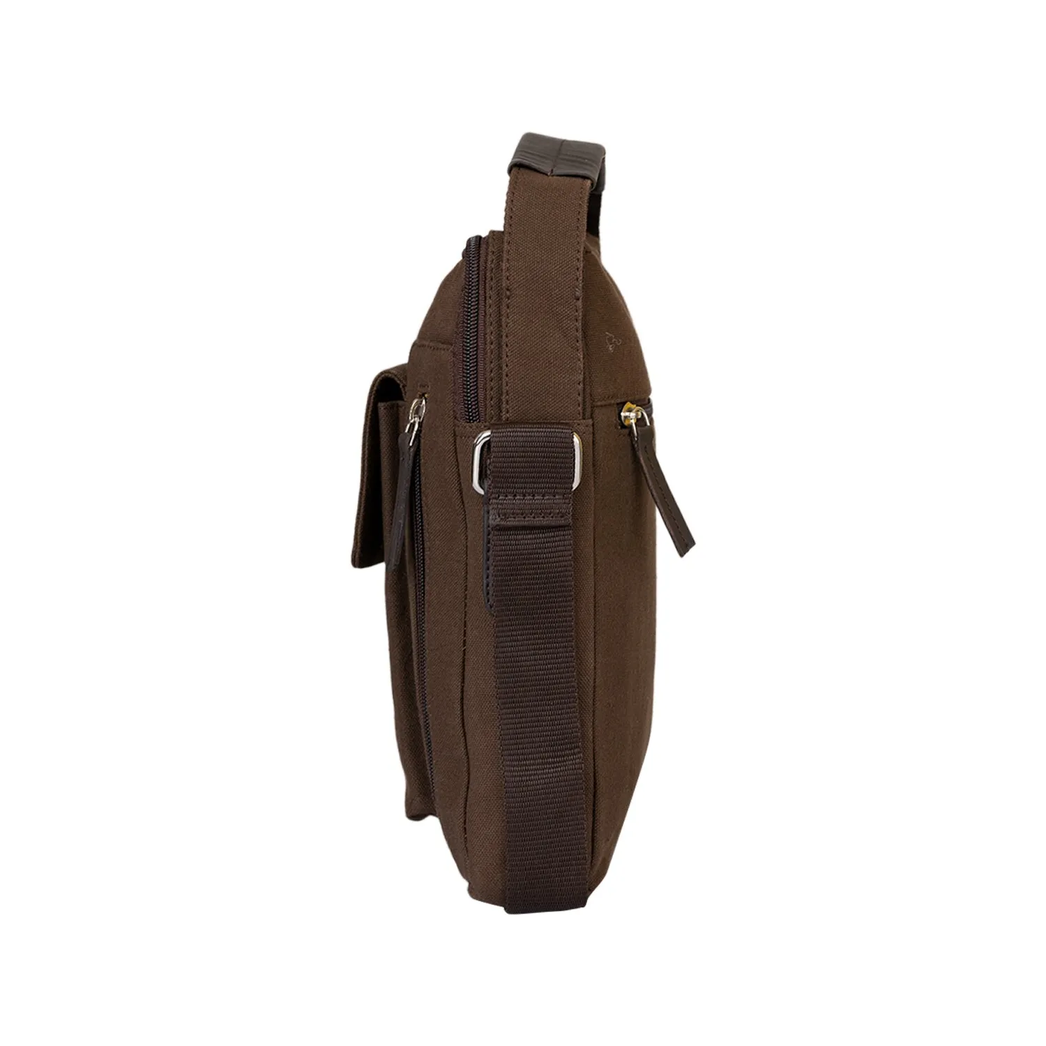 Khadim Crossbody Messenger Bag with Adjustable Long Strap for Men