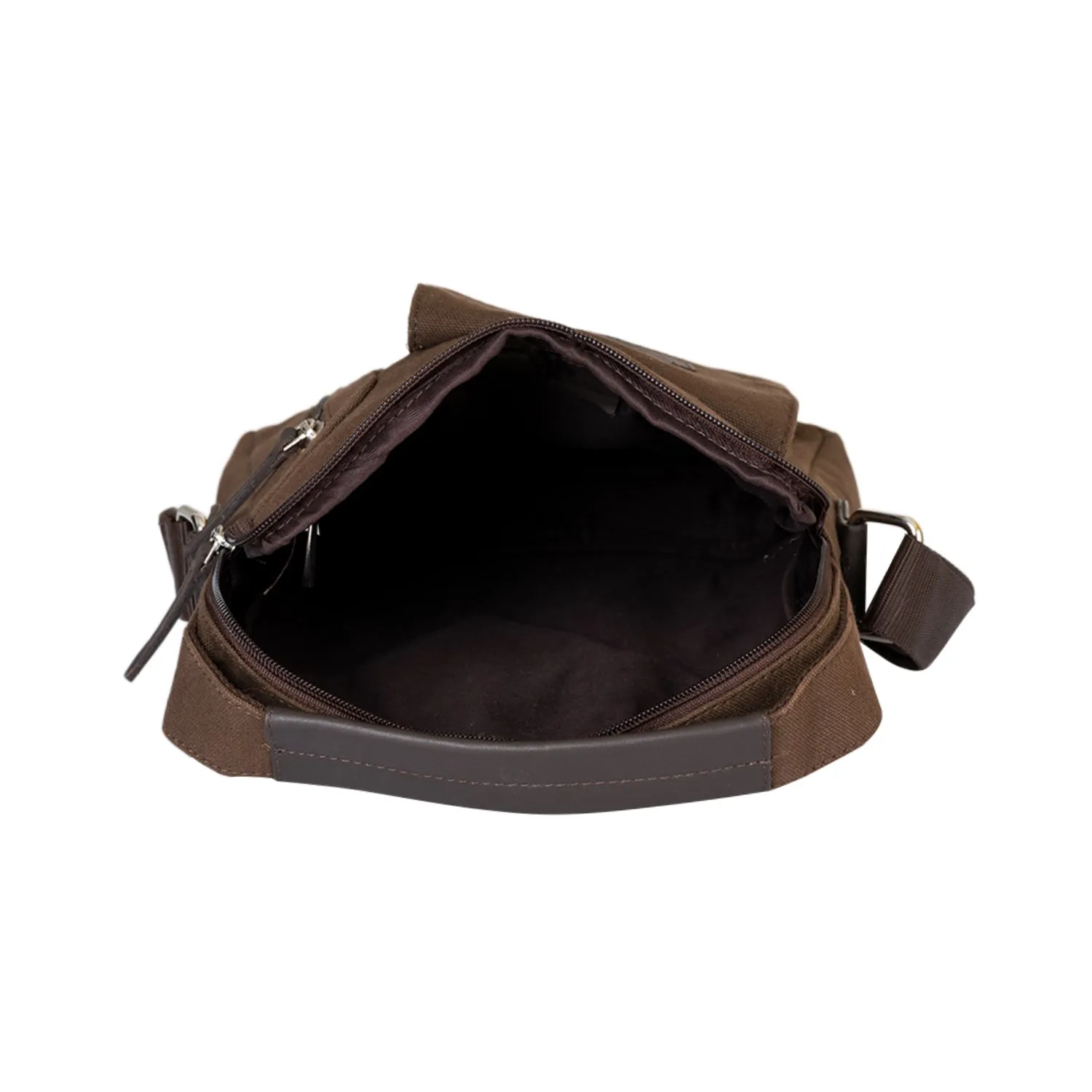 Khadim Crossbody Messenger Bag with Adjustable Long Strap for Men