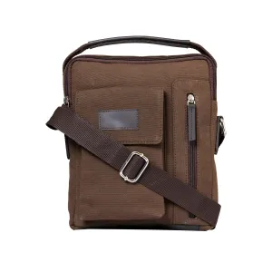 Khadim Crossbody Messenger Bag with Adjustable Long Strap for Men