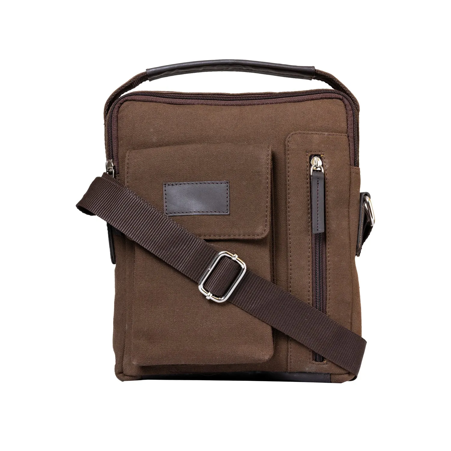 Khadim Crossbody Messenger Bag with Adjustable Long Strap for Men