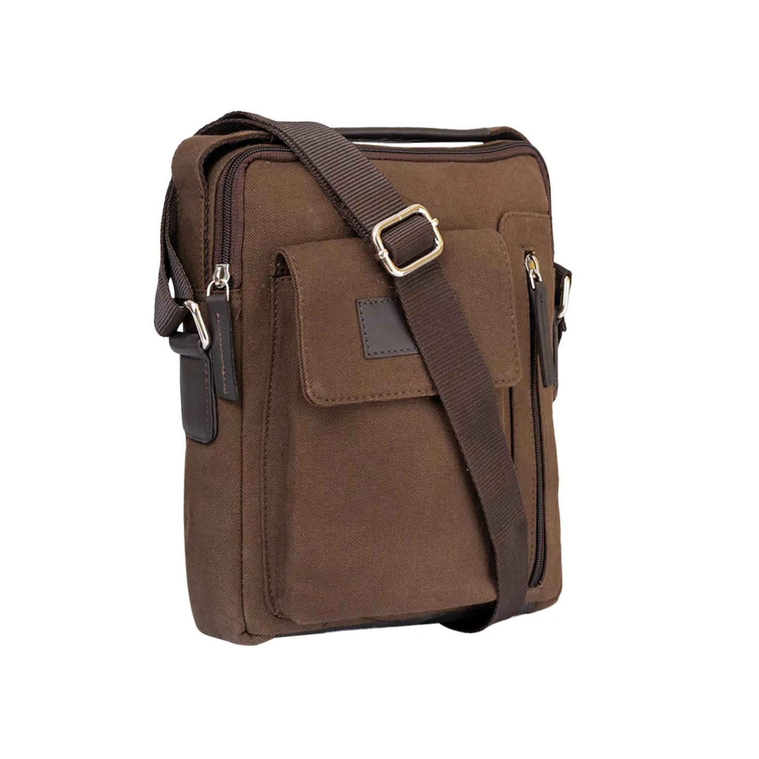 Khadim Crossbody Messenger Bag with Adjustable Long Strap for Men