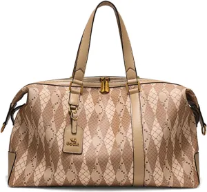 KingTo Large Travel Duffle Bag Trendy Weekender Overnight Bag for Women - Carry On Tote for Gym, Luggage, Sports Outdoors