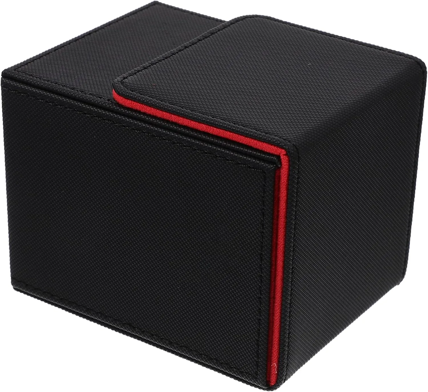 Kisangel Box Leather Card Deck Storage Box Organizer for Lightweight Portable Design Scratch Abrasion Resistant Gamers