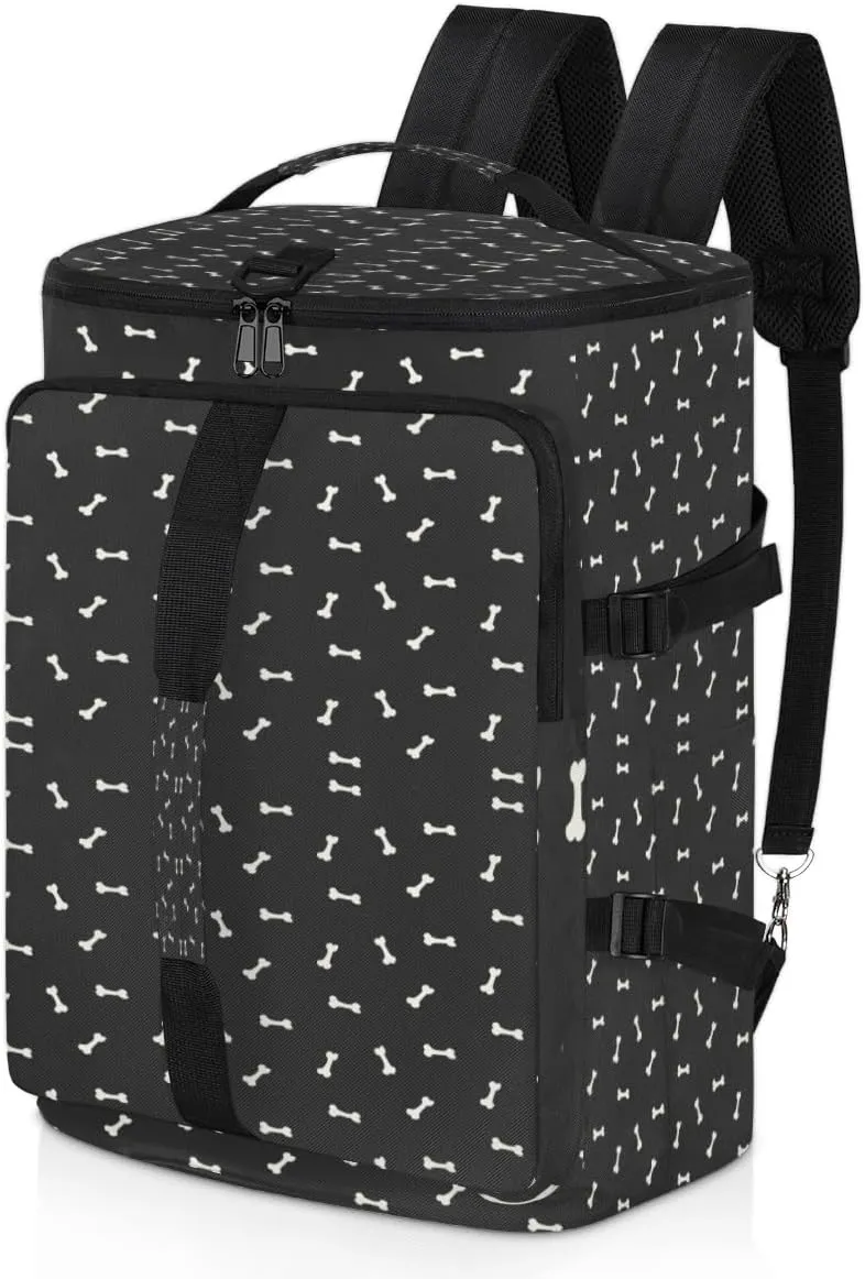 Large Sports Gym Bag With Shoe & Laptop Compartment 47L Waterproof Travel Duffel Bags for Men Women Bone Luggage Backpack Duffle Bag
