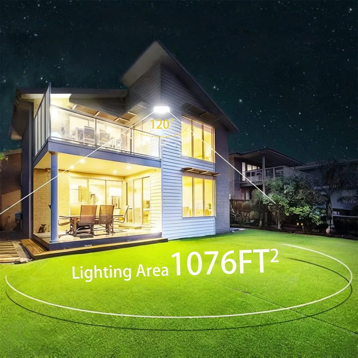 LED Flood Light Outdoor for Yard Work,100W 10000lm Super Bright LED Work Light with US Plug,6500K Daylight White Floodlight,IP66 Waterproof Security Floodlights for Garage Gardens Stadium Pats-2 Pack
