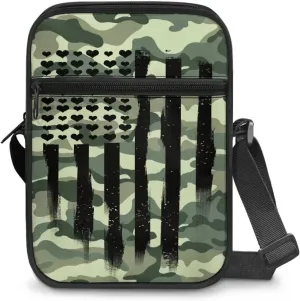 LedBack Cossbody Bag Messenger Bag Crossbody Bag Handbag Purse Shoulder Bag with Front Pocket Adjustable