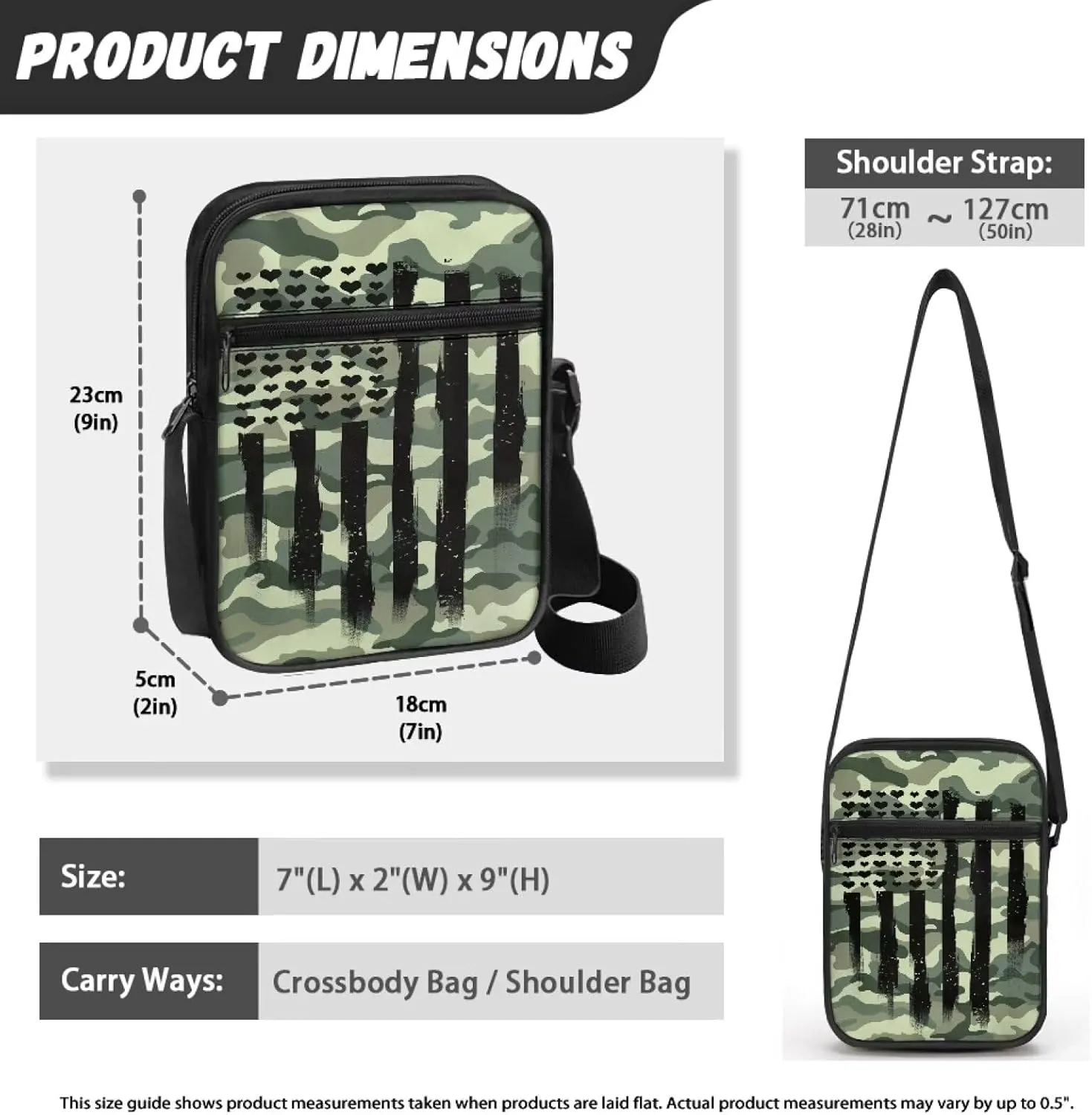 LedBack Cossbody Bag Messenger Bag Crossbody Bag Handbag Purse Shoulder Bag with Front Pocket Adjustable