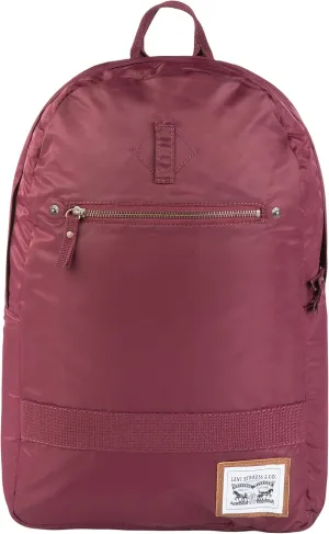 Levi's Unisex-Adult Batwing Backpack, Burgundy/Heritage, O/S