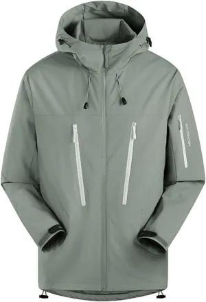 Lightweight Rain Coats for Men Women Unisex Outdoor Packable Rain Jackets Hooded Windproof Raincoats with Pockets