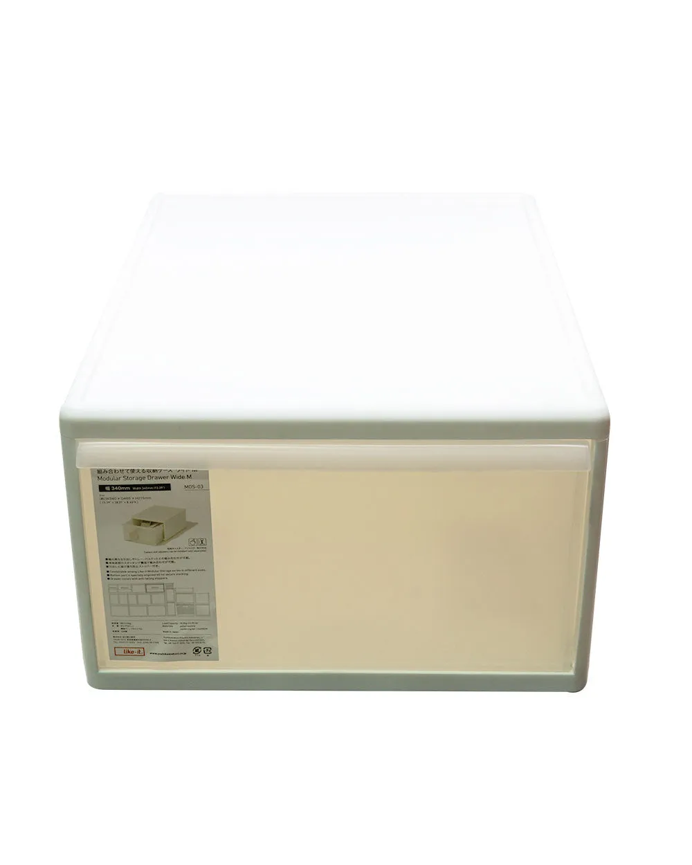 Like Helpful customer care Modular White 340mm It Monthly deal Drawer Storage