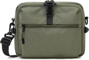 Lohol Small Messenger Bag for Men Women, Adjustable Crossbody Sling bag Purse for Daily Use Travel Sports