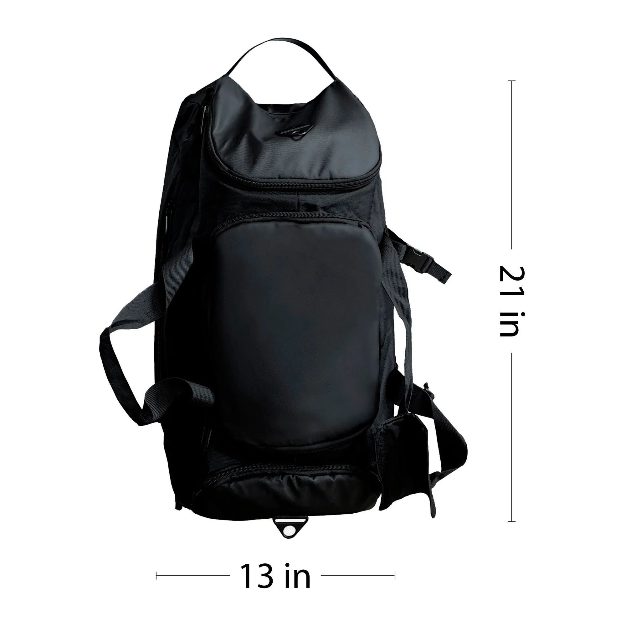 Lone Wolf Jiu Jitsu Academy Hybrid Duffel Backpack #332 F