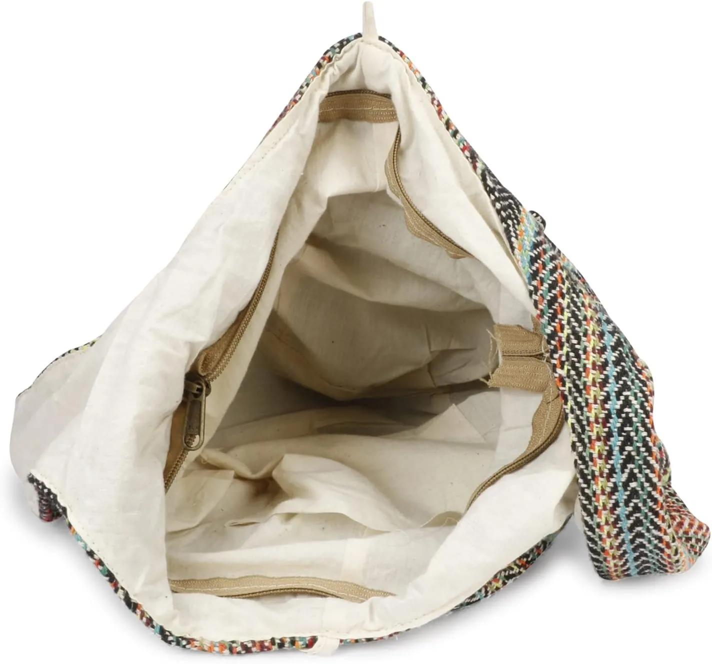 LONGING TO BUY Hemp Messenger Crossbody Sling Bag - Unisex Beach Party Bag