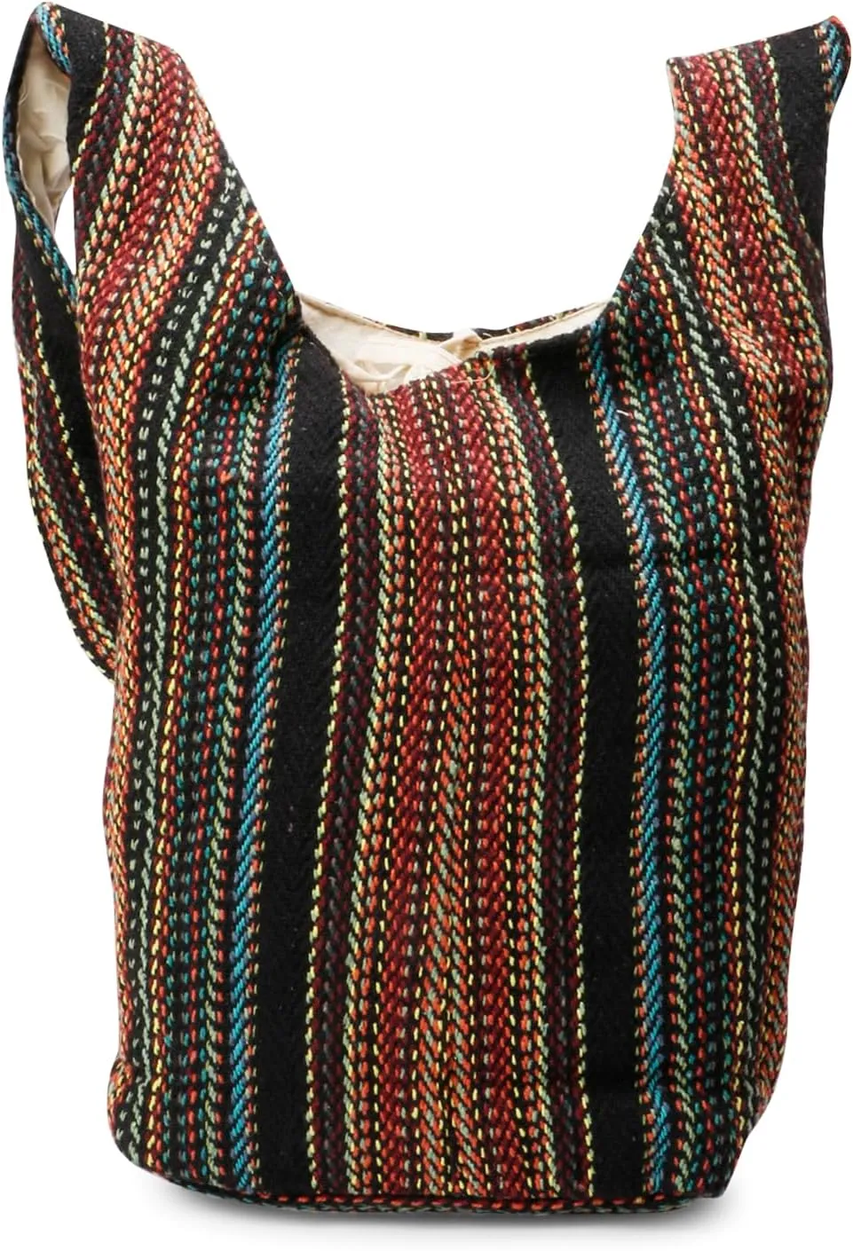 LONGING TO BUY Hemp Messenger Crossbody Sling Bag - Unisex Beach Party Bag