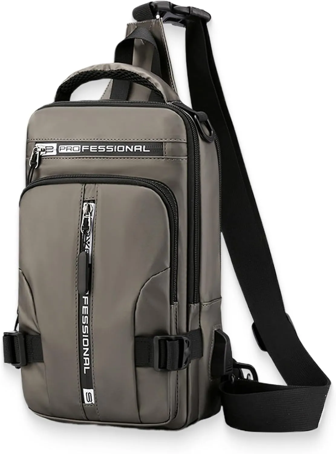 Luckyabow Waterproof Crossbody Bag, Multipurpose Waterproof Crossbody Bag for Men Women, Travel & Hiking Daypack
