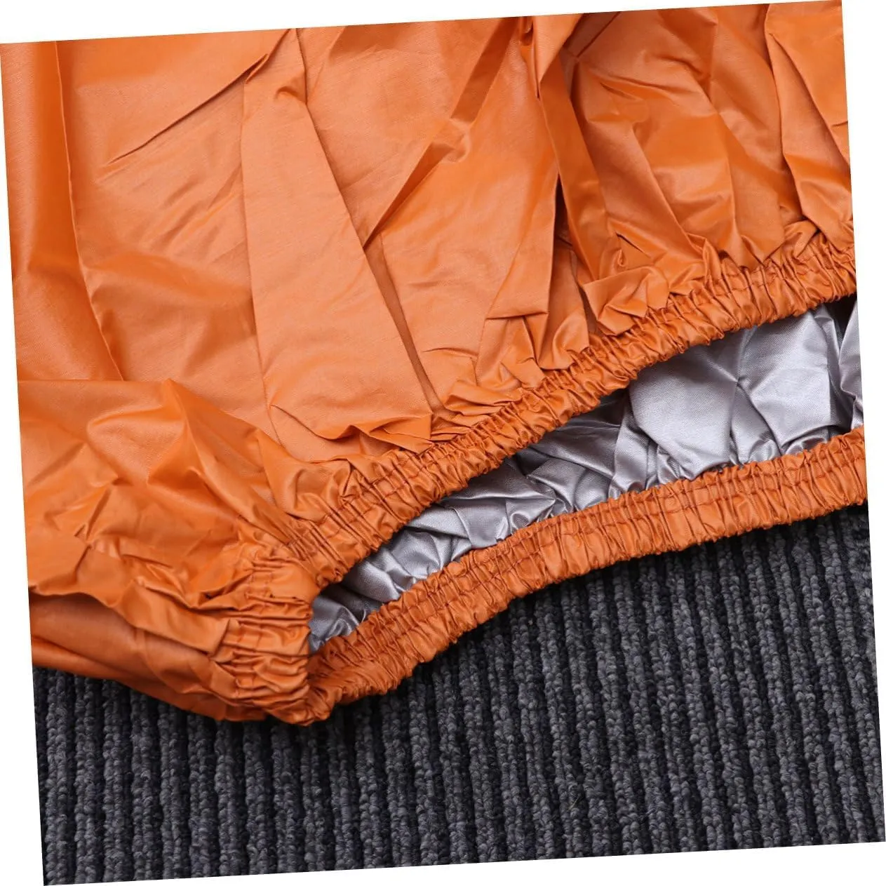 MAGICLULU Motorbike Rain Cover Weatherproof Polyester Uv Coating Tighten Strap Fits Models