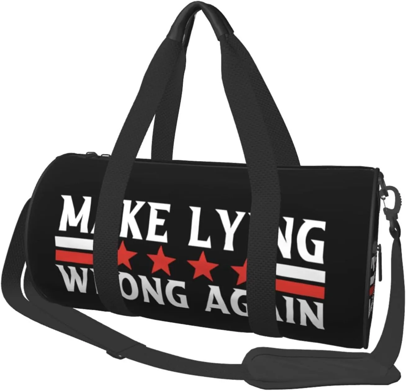 Make Lying Wrong Again Duffel Bag Gym Bag Travel Sports Tote Large Foldable Beach Swim Yoga2