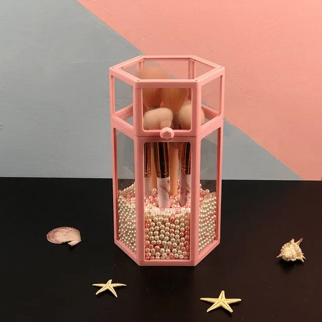 Makeup Brush Storage Box