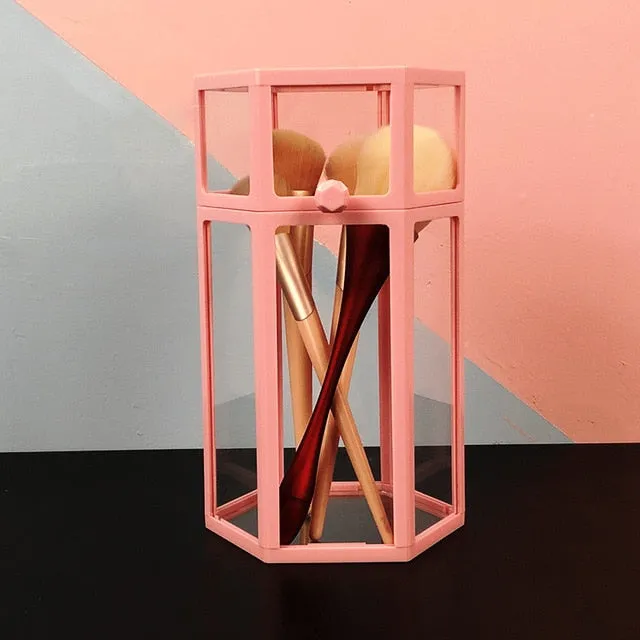 Makeup Brush Storage Box