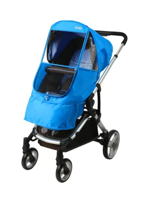 Manito Elegance Beta Stroller Weather Shield/Rain Cover - Blue