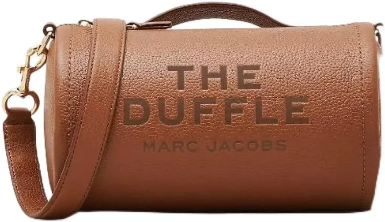 Marc Jacobs 2P3HDF003H01 The Duffel Argan Oil Brown With Gold Hardware Women's Duffel Bag