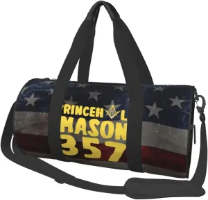 Masonic Prince Hall Mason Duffel Bag Gym Bag Travel Sports Tote Large Foldable Beach Swim Yoga6