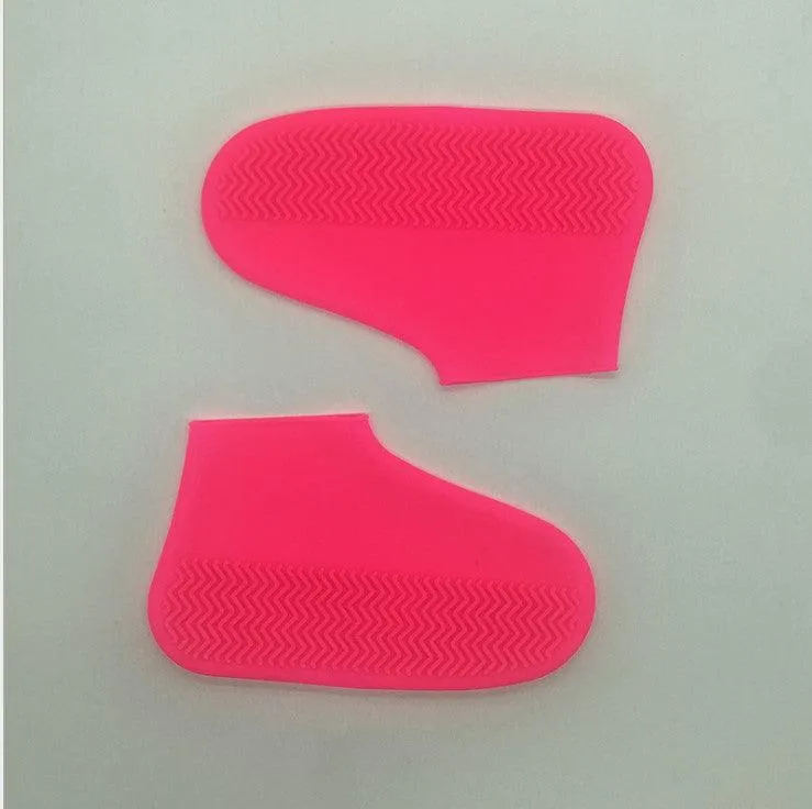 Men And Women Hiking Slip Wearable Easy To Carry Silicone Rain Boots
