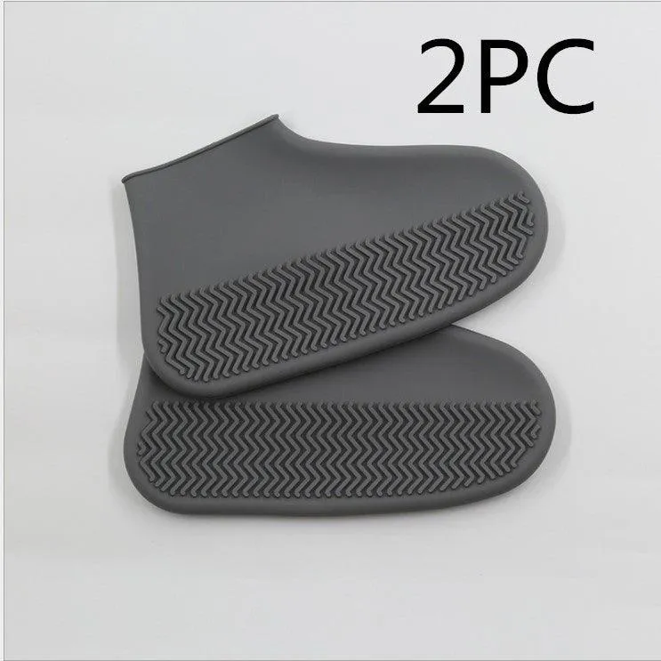 Men And Women Hiking Slip Wearable Easy To Carry Silicone Rain Boots