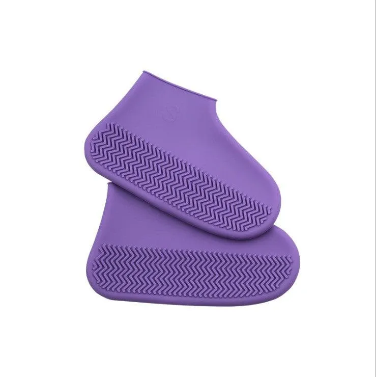 Men And Women Hiking Slip Wearable Easy To Carry Silicone Rain Boots