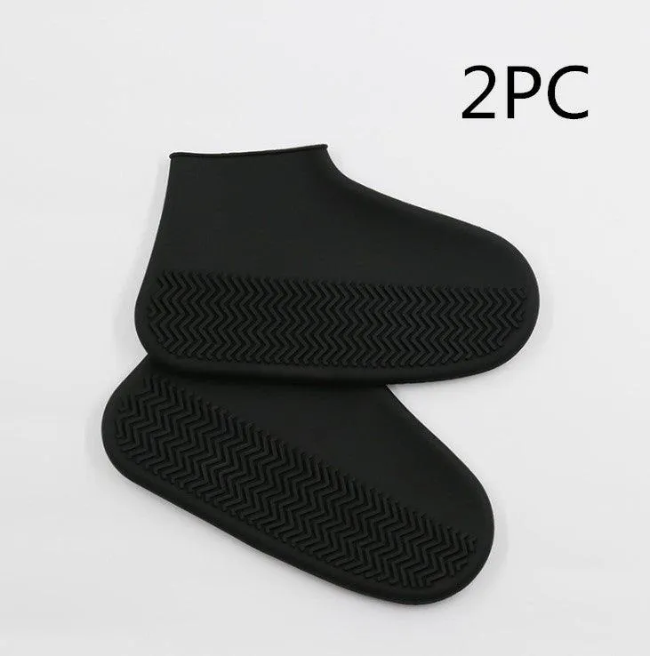 Men And Women Hiking Slip Wearable Easy To Carry Silicone Rain Boots
