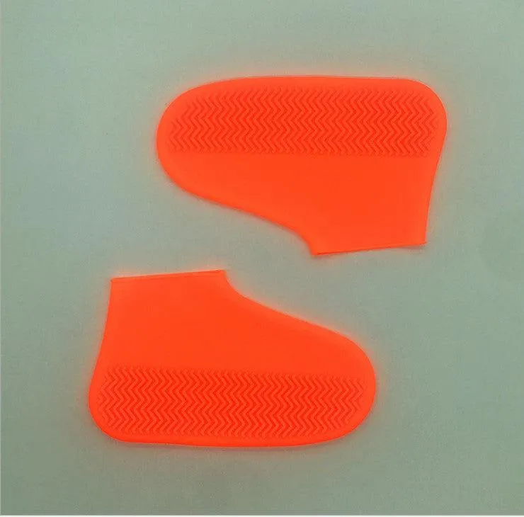 Men And Women Hiking Slip Wearable Easy To Carry Silicone Rain Boots