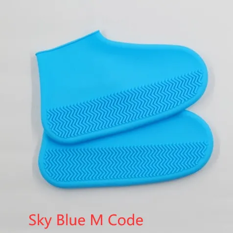 Men And Women Hiking Slip Wearable Easy To Carry Silicone Rain Boots