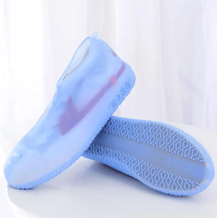 Men And Women Hiking Slip Wearable Easy To Carry Silicone Rain Boots