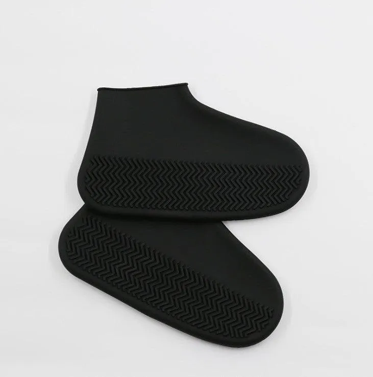Men And Women Hiking Slip Wearable Easy To Carry Silicone Rain Boots