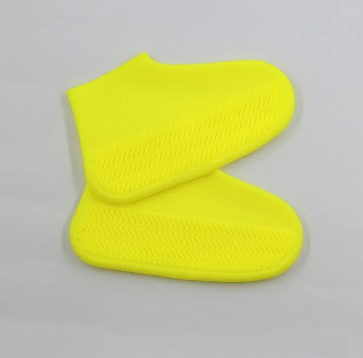 Men And Women Hiking Slip Wearable Easy To Carry Silicone Rain Boots