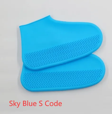 Men And Women Hiking Slip Wearable Easy To Carry Silicone Rain Boots