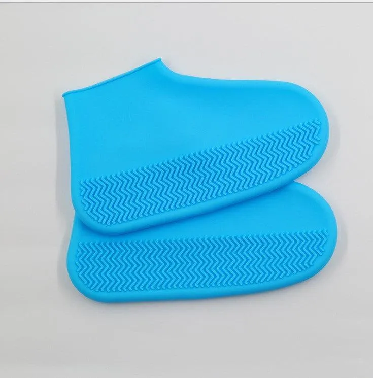 Men And Women Hiking Slip Wearable Easy To Carry Silicone Rain Boots