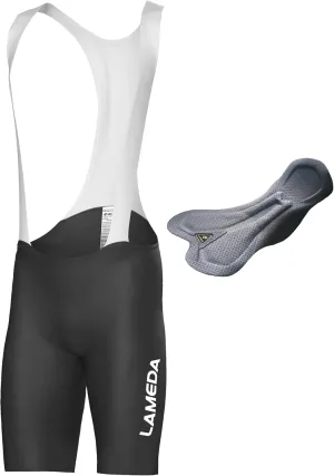 Mens Cycling Bib Shorts,Padded Breathable Bike Shorts Men Lightweight Bicycle Bibs Bike Tight for Road Gravel Biking
