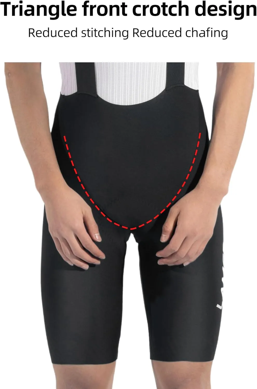 Mens Cycling Bib Shorts,Padded Breathable Bike Shorts Men Lightweight Bicycle Bibs Bike Tight for Road Gravel Biking