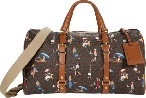 Michael Kors Bedford Travel Medium Duffel Satchel