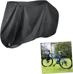 Mikinona 190T Waterproof Scooter Cover Outdoor Rain Snow and Protection Black M Size Durable Bike Accessory for Year Use
