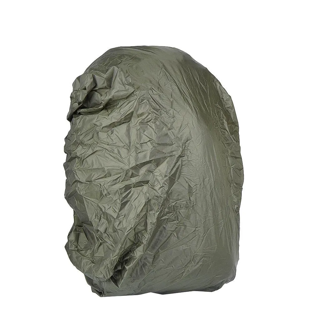 MIL-TEC COMMANDO hiking backpack 55 liters waterproof cover green large daypack