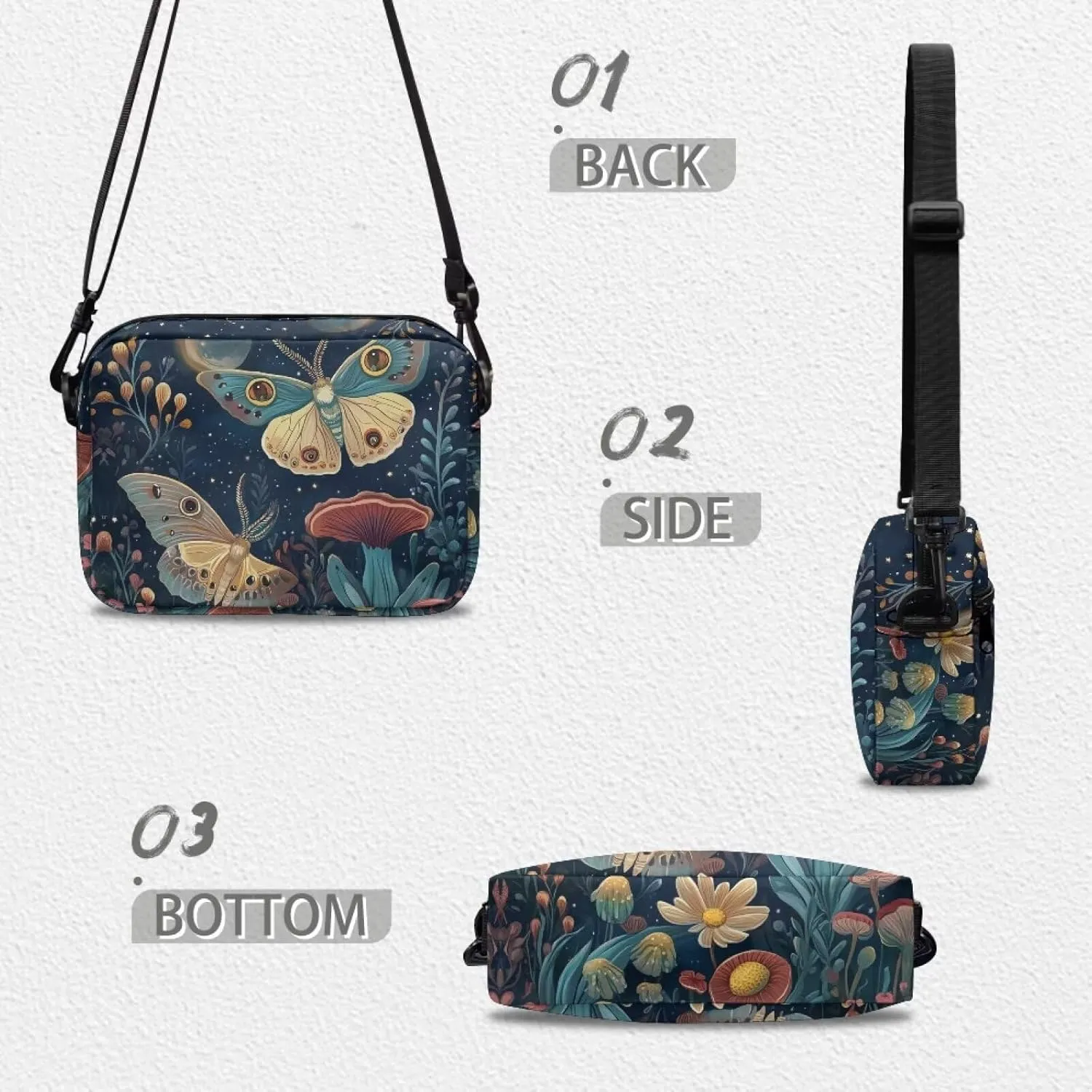 Mini Crossbody Bags for Women with Adjustable Strap for Daily Use