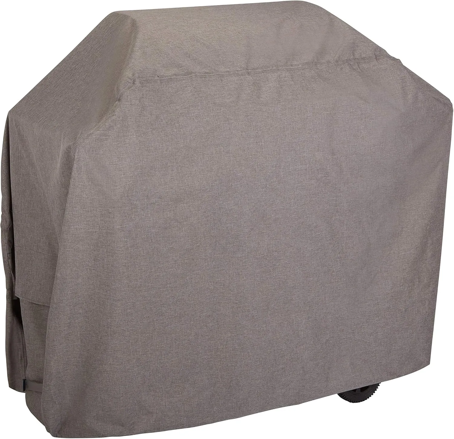 Modern Leisure 3007 Garrison Waterproof 4 Burner Grill Cover - Medium (65 W x 25 D x 44.5 H inches), Heather Grey