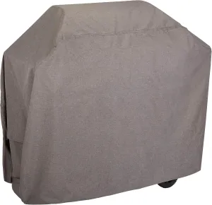 Modern Leisure 3007 Garrison Waterproof 4 Burner Grill Cover - Medium (65 W x 25 D x 44.5 H inches), Heather Grey